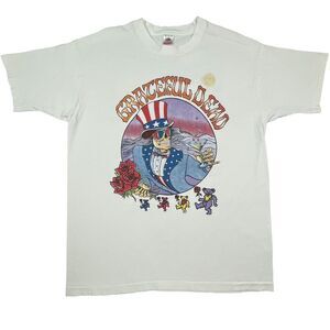 Vintage 1994 Grateful Dead Summer Tour with Traffic RARE Graphic Shirt USA XL